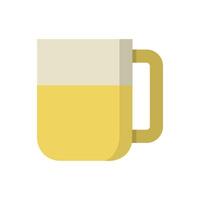 Beer mug illustrated in vector