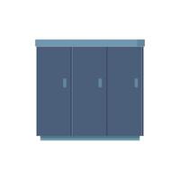 Cabinet illustrated in vector