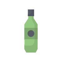 Beer bottle in vector