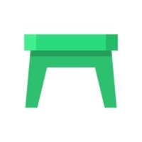 Bar stool in vector