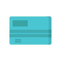 Bank card in vector