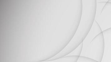Abstract black and white background with incredible shadow curve. Template design for business presentation, UI, invitation card. vector