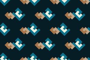 Geometric seamless pattern vector