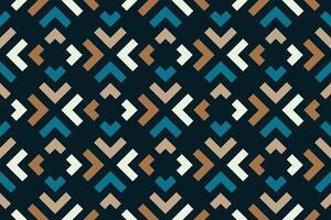 Geometric seamless pattern vector