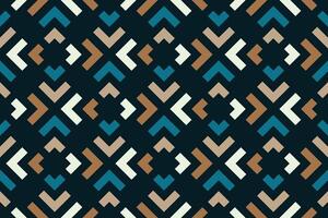 Geometric seamless pattern vector