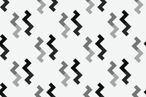 Retro black and white geometric pattern background, abstract square lines art. Trendy bauhaus pattern backgrounds vector