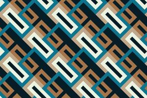 Geometric seamless pattern vector