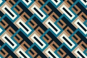 Geometric seamless pattern vector