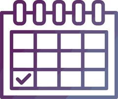 Calendar Icon symbol image vector