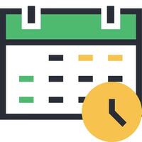 Calendar Icon symbol image vector