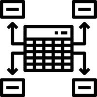 Calendar Icon symbol image vector