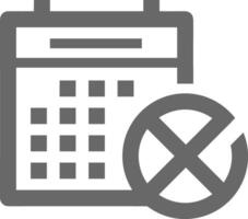 Calendar Icon symbol image vector