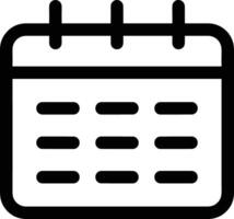 Calendar Icon symbol image vector