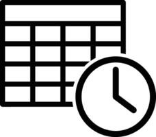 Calendar Icon symbol image vector