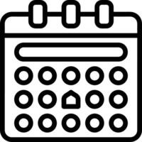 Calendar Icon symbol image vector
