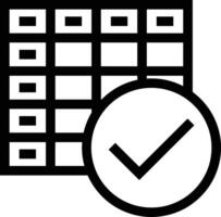 Calendar Icon symbol image vector