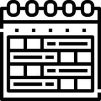 Calendar Icon symbol image vector