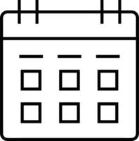 Calendar Icon symbol image vector