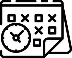 Calendar Icon symbol image vector