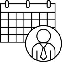 Calendar Icon symbol image vector