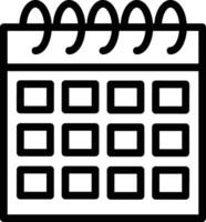 Calendar Icon symbol image vector