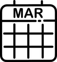 Calendar Icon symbol image vector