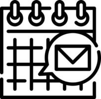 Calendar Icon symbol image vector