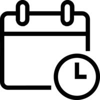 Calendar Icon symbol image vector