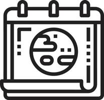 Calendar Icon symbol image vector