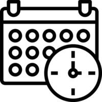 Calendar Icon symbol image vector