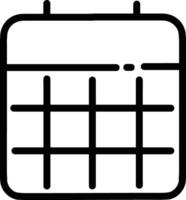 Calendar Icon symbol image vector