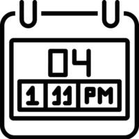 Calendar Icon symbol image vector