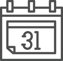 Calendar Icon symbol image vector