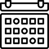 Calendar Icon symbol image vector