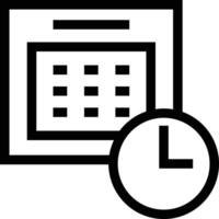 Calendar Icon symbol image vector