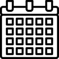 Calendar Icon symbol image vector