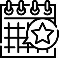 Calendar Icon symbol image vector