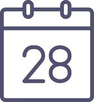 Calendar Icon symbol image vector