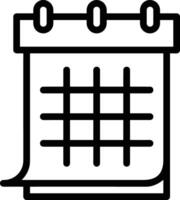 Calendar Icon symbol image vector