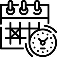 Calendar Icon symbol image vector