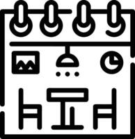 Calendar Icon symbol image vector