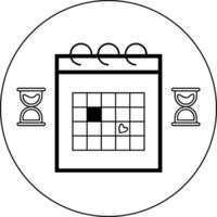 Calendar Icon symbol image vector