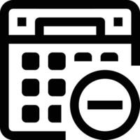 Calendar Icon symbol image vector