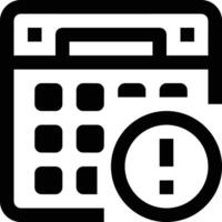 Calendar Icon symbol image vector