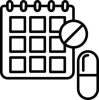 Calendar Icon symbol image vector