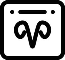 Calendar Icon symbol image vector
