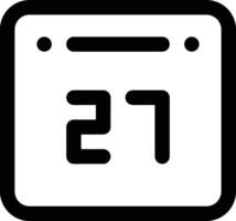 Calendar Icon symbol image vector