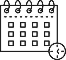 Calendar Icon symbol image vector