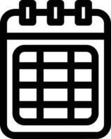 Calendar Icon symbol image vector
