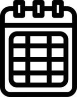 Calendar Icon symbol image vector